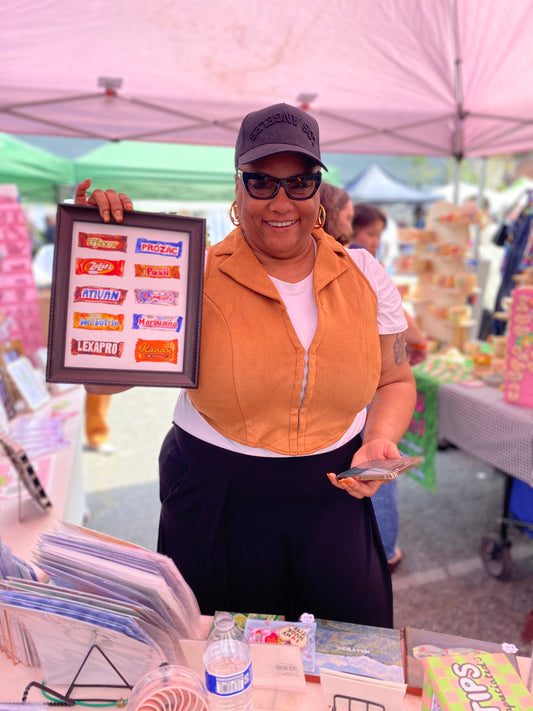 Anxiety Candy Art Print